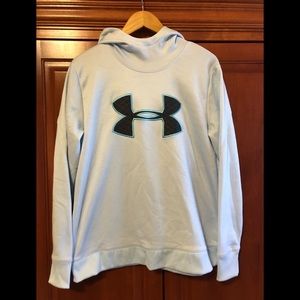Under Armour Icy Blue Coldgear Hoodie XL